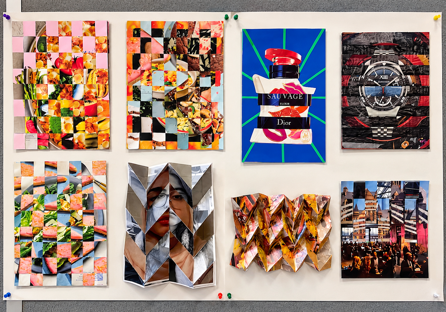 Student art display